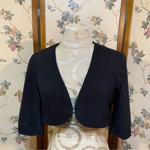 Vintage City Triangles Black bolero style jacket